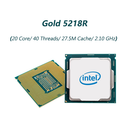 5218R Intel Xeon Gold 20C 40T Socket FCLGA3647 125 W CPU Processor