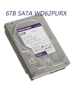 WESTERN DIGITAL HDD INTERNAL 3.5” 6TB SATA PURPLE WD62PURX